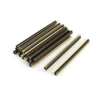 Aexit 20pcs 2.54mm Spaziatura doppia 40 vie diritta maschio Pin Header Strip (5f3920b389b1ce2faf15874f9e68b2cc)