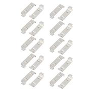 Aexit 20Pcs Silver Tone Metal CR2032 / CR2025 Batteria Shrapnel Cilp ID: 789668