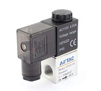 Aexit 2V025-08 AC 110V 4.5VA Valvola a solenoide pneumatica a 2 vie 2 posizioni 1 / 4PT (4937044746633b98c50523a8fe80a18b)