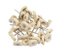 Aexit 30 pezzi con gambo rotondo 25mm x 3mm in cotone miscelatore per lucidatura dei gioielli ID: 604917