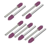 Aexit 3mm 1/8' 'Stelo 6mm Dia Tapered Head Mounted Rettifica Punto Rosa 10pz ID: 903824