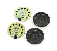 Aexit 4 Pz 50mm Dia Rotonda In Metallo Custodia Magnete Interna Metallo Lettore Musicale Altoparlante Altoparlante Amplificatore Altoparlante 1W 8 Ohm ID: 909630