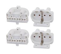 Aexit 4Pcs 2G11-F446 AC 500V 2A H Portalampada fluorescente a fluorescente con base a tubo ID: 834827