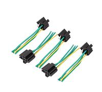 Aexit 5 Pcs Car Truck DC 12V / 24V 40A Zoccolo relè 5 pin 5 fili Presa di attraversamento ID: 614393
