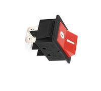 Aexit AC 250V / 10A 125V / 15A Interruttore a bilancino a doppio lancio con doppio pulsante ID: 388947