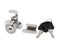 Aexit Armadio per cassettiere Armadietto a doppia porta con serratura a chiave 19 mm x 20 mm Cilindro ID: 855388