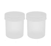 Aexit Bicchierino graduato bicolore graduato da 100 ml in poliestere da laboratorio con coperchio trasparente ID: 249407