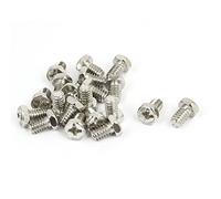 Aexit Bulloni esagonali M6 x 1,25 x 10 mm Toccate viti a testa Phillips Silver Tone 20pz ID: 784891
