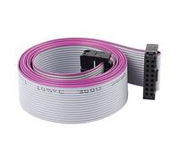 Aexit Cavo a nastro piatto a doppia scheda madre con connettore femmina a 16 pin a doppio pin IDC da 2,54 mm ID: 482302