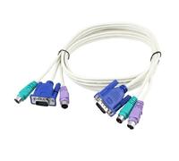 Aexit Cavo di prolunga KVM per mouse video con tastiera Dual PS / 2 da 4.3Ft M/M (3b3eff79a955d74f261c69c7632784e7)