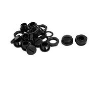 Aexit Coperchio tappo vite a vite filettato maschio in nylon PG9 nero 10 pezzi ID: 241587