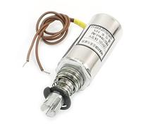 Aexit DC 12V 0mm 1Kg 2-Wired Push Pull Tipo Carico a molla Linear Motion Tubolare Elettrico Solenoide Tenendo Elettromagnete QM8-Z12B ID: 271130