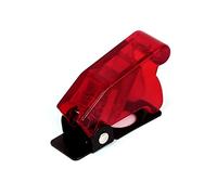 Aexit Interruttore a levetta in plastica da 12 mm impermeabile con copertura a molla caricata a molla rossa ID: 907643