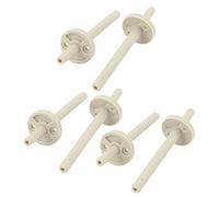 Aexit Joiner del connettore del tubo della metropolitana del tubo flessibile dell'aria dell'ABS di 6pcs per il pressostato differenziale ID: 200016