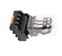 Aexit JTX-3C DC 24V Bobina 11P 3PDT Relè di potenza per uso generico + Presa base ID: 465527