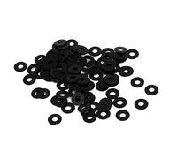 Aexit M1.4 x 4mm x 0.3mm Metallo Rondelle Piatte Distanziatori Guarnizioni Fastener ner-o 100 PZ ID: 336328
