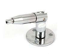 Aexit Morsetti per vetro con foro passante in acciaio con diametro di 1mm-2mm, fascette da 40mm x 87mm ID: 502628