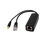 Aexit Nuovo adattatore per cavo splitter POE da 16-55 V a DC12V 10/100 Mbps di rete per telecamera IP ID: 434723