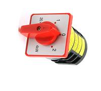 Aexit ON // ON 3 Position 3PDT Rotary Cam Switch 4KW 20A 380VAC ID: 154694