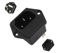 Aexit Presa di ingresso per cavo di alimentazione maschio IEC 250 C 10A IEC320 C14 con portafusibili ID: 454760