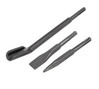 Aexit Round Special Direct System PLUS Shank 10' 'U-Shaped 6' 'Flat, punta bit scalpello per calcestruzzo Set 3 in 1 ID: 169386