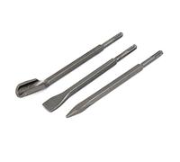 Aexit Round Special Direct System PLUS Shank 10' 'U-Shaped 9' 'Flat, punta bit scalpello per calcestruzzo Set 3 in 1 ID: 128036