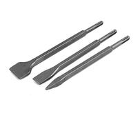 Aexit Scalpello per calcestruzzo a punta piatta con punta piatta in acciaio cromato Special Direct System PLUS 3 in 1 ID: 486464