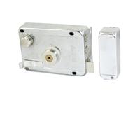 Aexit Serratura per catenaccio con catenaccio per porta a croce a destra Office Home w 6 chiavi ID: 603185