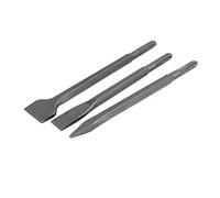 Aexit Set di scalpelli in cemento con punta piatta, punta in acciaio inossidabile Special Direct System PLUS in acciaio al cromo 3 in 1 ID: 748483