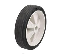 Aexit Trash-can parte del carrello della gomma della rotella della gomma di colore ner-o del diametro di 120mm ID: 827599