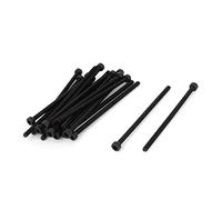 Aexit Viti a testa bombata a esagono incassato acciaio M3 x 65 mm, ner-o, 50 pz ID: 110427