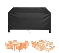 AEXOIO Copertura Sedie Esterno,Coperture per Tavoli Da Giardino Esterno,Coperture per Mobili Giardino 100x45x35cm/Lunghezza X Larghezza X Altezza Per Arredo Giardino per Esterno, Antivento, Anti-UV