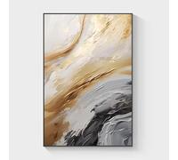 AEXOIO Dipinti di colore dorato, poster moderni, quadri moderni da parete, grandi decorazioni per camera da letto, tela stampata (30x45 cm/12x18 pollici/senza cornice)