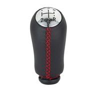Aextroi Pomello del cambio 2 per Clio 3 per Scenic Pomello del cambio a 5 marce con leva, maniglia, accessori per interni auto(Red line)