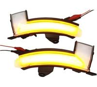 Aextroi Spia luminosa dello specchietto retrovisore Spia luminosa specchietto per Skoda per KODIAQ per KAROQ 2016-2020(With Cameras Crystal)