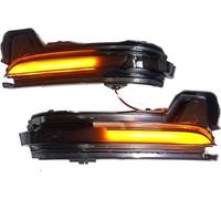 Aextroi Spia luminosa dello specchietto retrovisore Spia luminosa specchietto per Skoda per KODIAQ per KAROQ 2016-2020(NO Cameras Smoke)