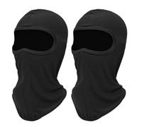 AEYURUID Passamontagna Moto Estivo Ultraleggero - Balaclava Sottocasco Unisex Traspirante per Estate Sci Nero, Poliestere Maschera Moto, Ski Mask, Cagoule Senza Sudore