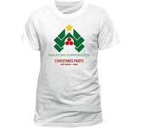 AEZWLTCCD Men's Die Hard Nakatomi Plaza Christmas Party T-Shirt - Retro Tee