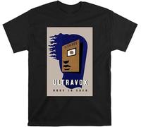 AEZWLTCCD Ultravox Rage in Eden British T-Shirt Band T Shirt Men Tshirt Black