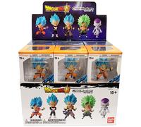 DRAGON BALL CHIBIMASTER Figura VEGETA SUPER SAIYAN BLUE 7cm ORIGINALE Bandai