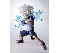 TAMASHII NATIONS S.H. Figuarts Hunter x Hunter Killua, ca. 135 mm, PVC e ABS, Personaggio d'azione pre-verniciato