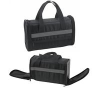 AF-WAN Custodia antipolvere per Ugreen NASync DXP2800 Desktop NAS a 2 alloggiamenti, tessuto Oxford 1680D, accesso laterale, design ventilato con tasche per attrezzi e cavi per disco rigido