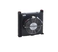 AF0510T Radiatore idraulico in alluminio da 10 l/min, radiatore dell'olio raffreddato ad aria, saldatura precisa e ventola efficiente Assorbimento degli urti(AF0510T-CA-AC220V)