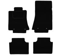 AF07-1 Set Tappetini Velluto STREAK Nero per Alfa Romeo Giulia dal 2016 non adat