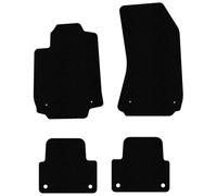 AF09-1 Set Tappetini Velluto Premium Pelle Rossa per Alfa Romeo 159 2008-2011 do