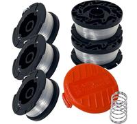 AF1003ZP - Bobina di ricambio per decespugliatore Black Decker BEST935 BESTA510 BESTA512 BESTA512CM BCSTRB922H1 MTC220 NST2118 LST220 LSTE525 LST300 LCC222 LST201 LCC221 22 LCCC. 2223ZP LCC2213ZP