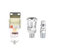 AF2000-02 1/4 pompa aria compressore filtro pneumatico serbatoio separazione olio for rimuovere impurità separatore acqua compressione(AF with PMSM Bracket)