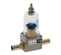 AF2000-02 Compressore d'aria compressa Filtro anti-umidità in linea Trappola for acqua 1/4" W Raccordi pneumatici(BT8-02-Black)
