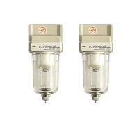 AF2000-02 Filtro del compressore della pompa 'aria Serbatoio di raccolta 'olio universale pneumatico Può eliminare le impurità Separatore d'acqua compresso 1/4(Fiber AF2000-02D)