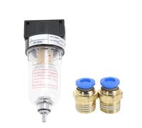 AF2000 1/4 unità di preparazione pneumatica filtro 'aria processore sorgente d'aria nucleo in rame separatore olio-acqua scaricatore automatico(AF2000+PC6-02x2)